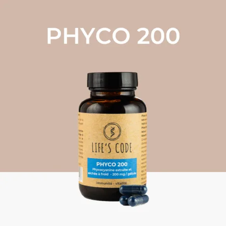 phycocyanine lyophilisée 200 mg PHYCO 200 3M