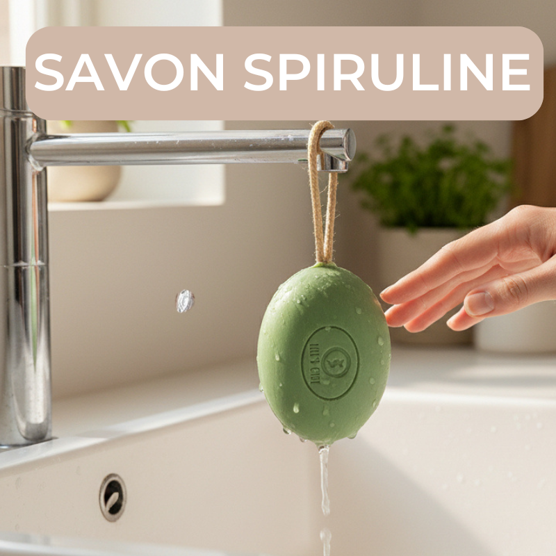 SAVON SPIRULINE Savon doux à la spiruline – Image 1