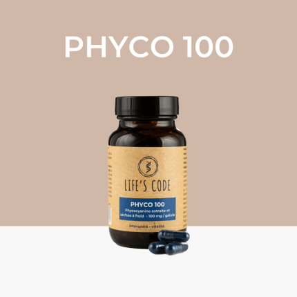 Phycocyanine lyophilisée PHYCO 100 90 GEL