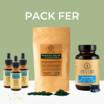 Pack Fer : Spiruline + Phycocyanine + Vitamine C liposomale